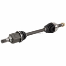 2015 Nissan Rogue Select Drive Axle Front 2