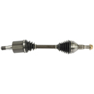 2000 Buick Park Avenue Drive Axle Front 2