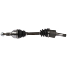 2009 Pontiac Torrent Drive Axle Front 2