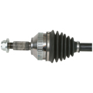2000 Mercury Cougar Drive Axle Front 3