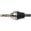 2007 Mercury Montego Drive Axle Front 4
