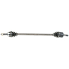 1990 Mitsubishi Eclipse Drive Axle Front 1
