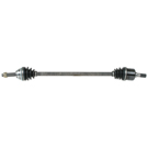 2000 Hyundai Accent Drive Axle Front 2