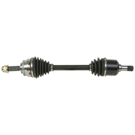 2000 Mitsubishi Eclipse Drive Axle Front 2