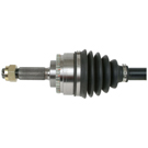 1990 Mitsubishi Eclipse Drive Axle Front 2