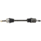2007 Hyundai Accent Drive Axle Front 1