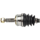2007 Hyundai Accent Drive Axle Front 2
