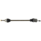 2007 Hyundai Tiburon Drive Axle Front 2