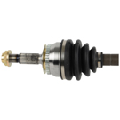 2007 Hyundai Tiburon Drive Axle Front 3