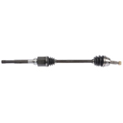 2011 Jeep Compass Drive Axle Front 2