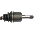 2008 Dodge Avenger Drive Axle Front 4
