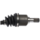 2007 Hyundai Elantra Drive Axle Front 3