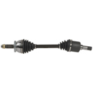 2007 Hyundai Santa Fe Drive Axle Front 1