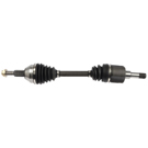 2009 Dodge Grand Caravan Drive Axle Front 1