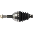 2009 Dodge Grand Caravan Drive Axle Front 2