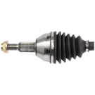 2009 Dodge Grand Caravan Drive Axle Front 3