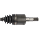 2009 Dodge Grand Caravan Drive Axle Front 4