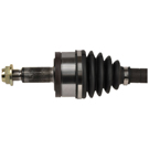 2017 Dodge Challenger Drive Axle Front 2
