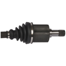 2007 Acura TL Drive Axle Front 3