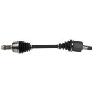2012 Acura TL Drive Axle Front 1