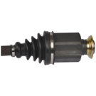 2012 Acura TL Drive Axle Front 3