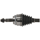 2012 Toyota Highlander Drive Axle Front 2
