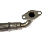 2012 Bmw 740Li Turbocharger Oil Return Line 3