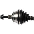 2004 Audi A4 Quattro Drive Axle Front 3
