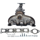 2012 Kia Sorento Catalytic Converter w/ Exhaust Manifold 3
