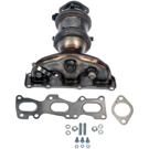 2014 Kia Sorento Catalytic Converter w/ Exhaust Manifold 3