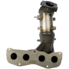 2004 Toyota Solara Catalytic Converter w/ Exhaust Manifold 2