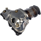 2007 Hyundai Sonata Catalytic Converter w/ Exhaust Manifold 3