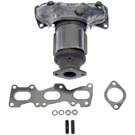 2007 Hyundai Sonata Catalytic Converter w/ Exhaust Manifold 1