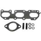 2007 Hyundai Sonata Catalytic Converter w/ Exhaust Manifold 4