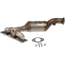 2009 Bmw 528 Catalytic Converter w/ Exhaust Manifold 4