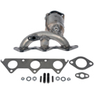 1996 Dodge Avenger Catalytic Converter w/ Exhaust Manifold 3