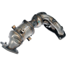 2014 Nissan Rogue Catalytic Converter w/ Exhaust Manifold 1