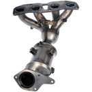 2014 Nissan Rogue Catalytic Converter w/ Exhaust Manifold 2