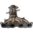 2015 Mitsubishi Outlander Catalytic Converter w/ Exhaust Manifold 2