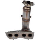 2012 Toyota Camry Catalytic Converter w/ Exhaust Manifold 2