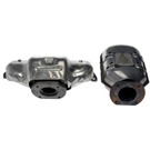 2006 Hyundai Tiburon Catalytic Converter w/ Exhaust Manifold 1
