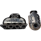 2006 Hyundai Tiburon Catalytic Converter w/ Exhaust Manifold 2