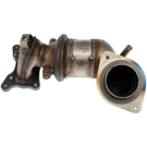 2013 Acura ILX Catalytic Converter w/ Exhaust Manifold 1