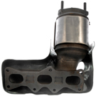 2002 Mazda Millenia Catalytic Converter w/ Exhaust Manifold 2