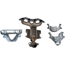 2003 Honda Civic Catalytic Converter w/ Exhaust Manifold 2