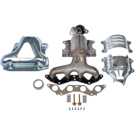 2003 Honda Civic Catalytic Converter w/ Exhaust Manifold 3