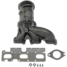 2012 Ford Explorer Catalytic Converter w/ Exhaust Manifold 3