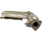 2004 Chevrolet Tracker Catalytic Converter w/ Exhaust Manifold 1