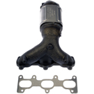 2000 Hyundai Sonata Catalytic Converter w/ Exhaust Manifold 3