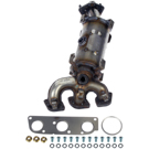 2004 Suzuki Verona Catalytic Converter w/ Exhaust Manifold 3